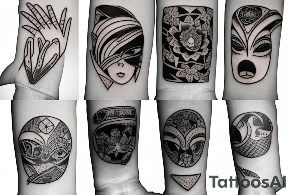 Wrist, bracelet tattoo idea