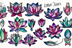 A lotus tattoo idea