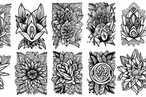 A lotus tattoo idea