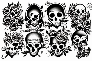 Something romantic tattoo idea