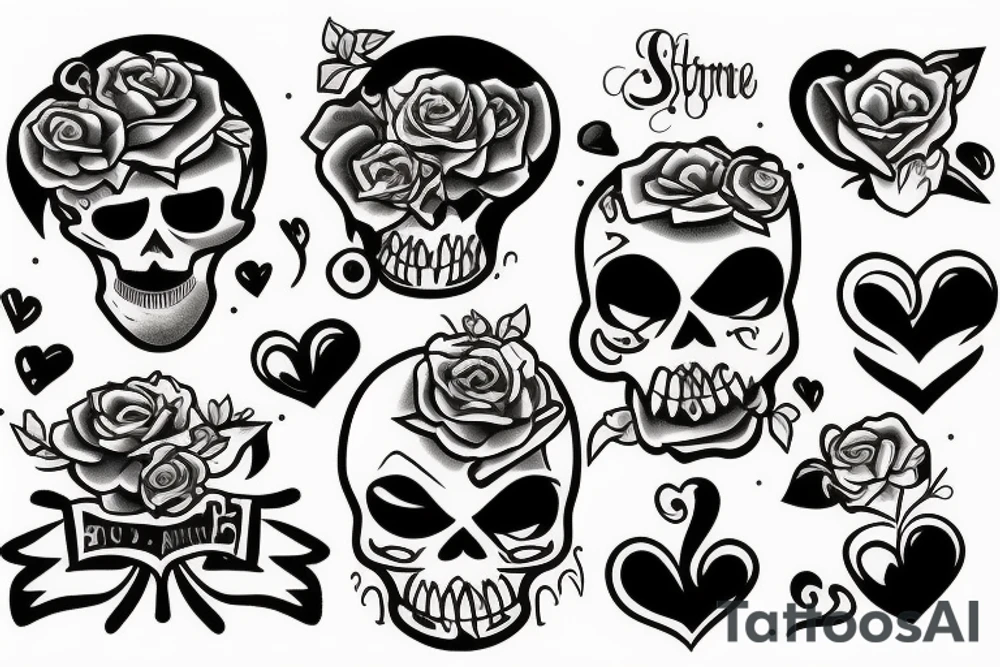 Something romantic tattoo idea