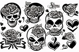 Something romantic tattoo idea