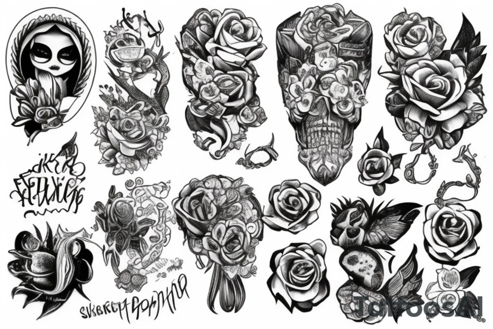 Енот в шапке tattoo idea