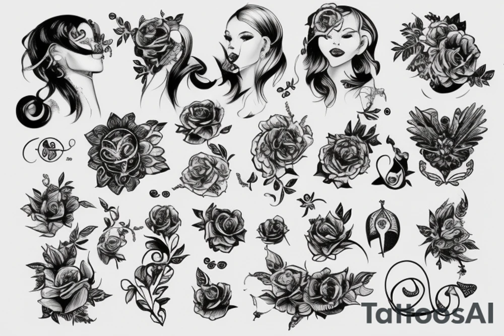Енот в шапке tattoo idea