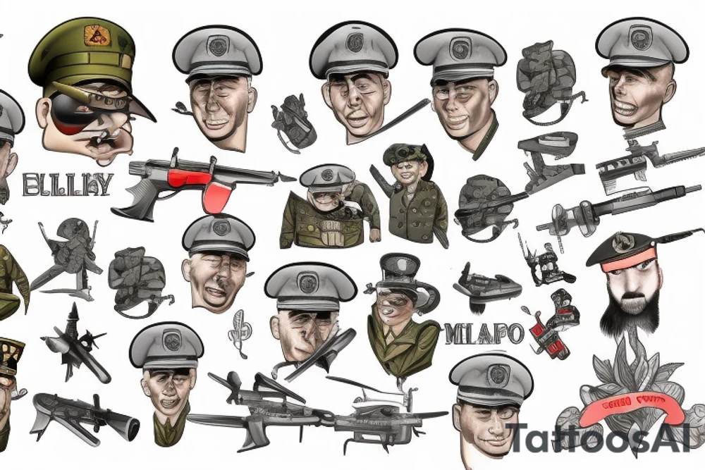 Military tattoo idea