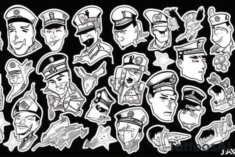Military tattoo idea