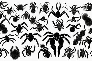 japanese scorpion tattoo idea