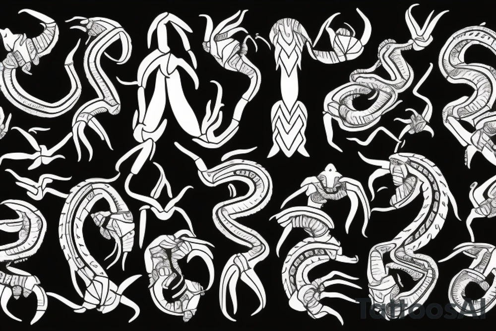 Scorpion tattoo idea