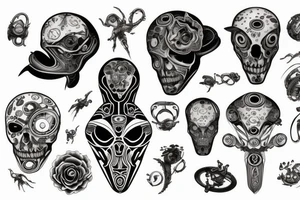 space tattoo idea