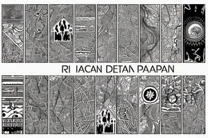 Iran map tattoo idea