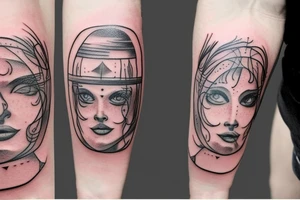 Vessels on hand tattoo idea