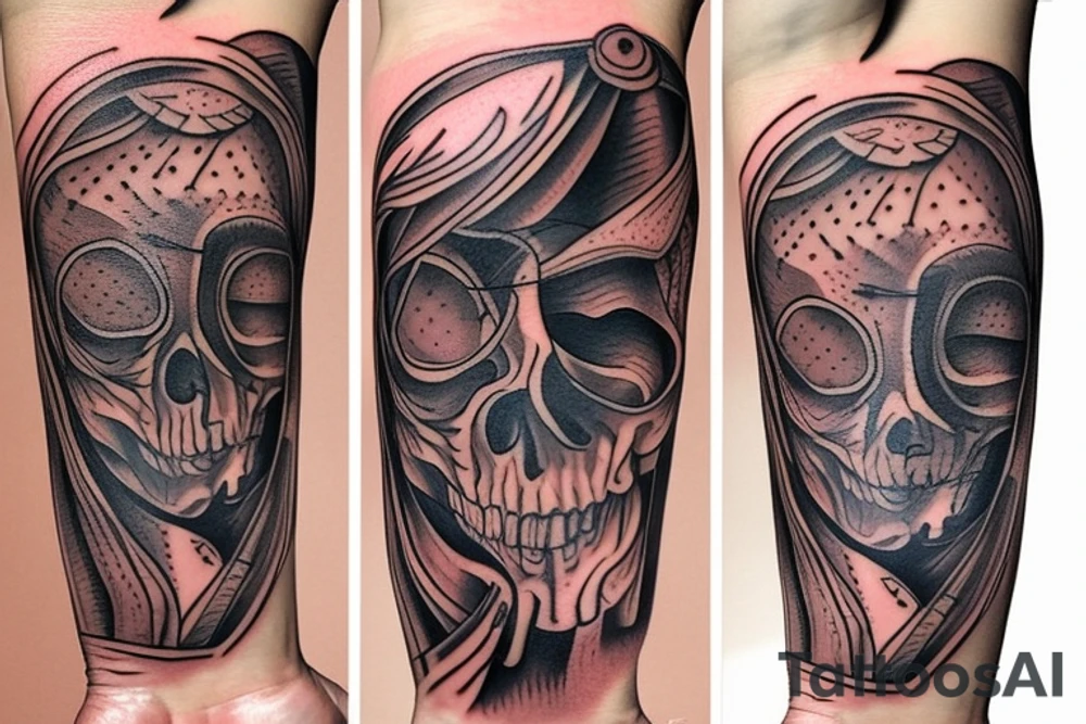Vessels on hand tattoo idea