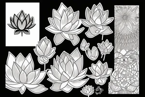 A lotus tattoo idea