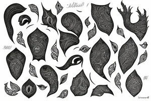 khodanoor lajeei tattoo idea