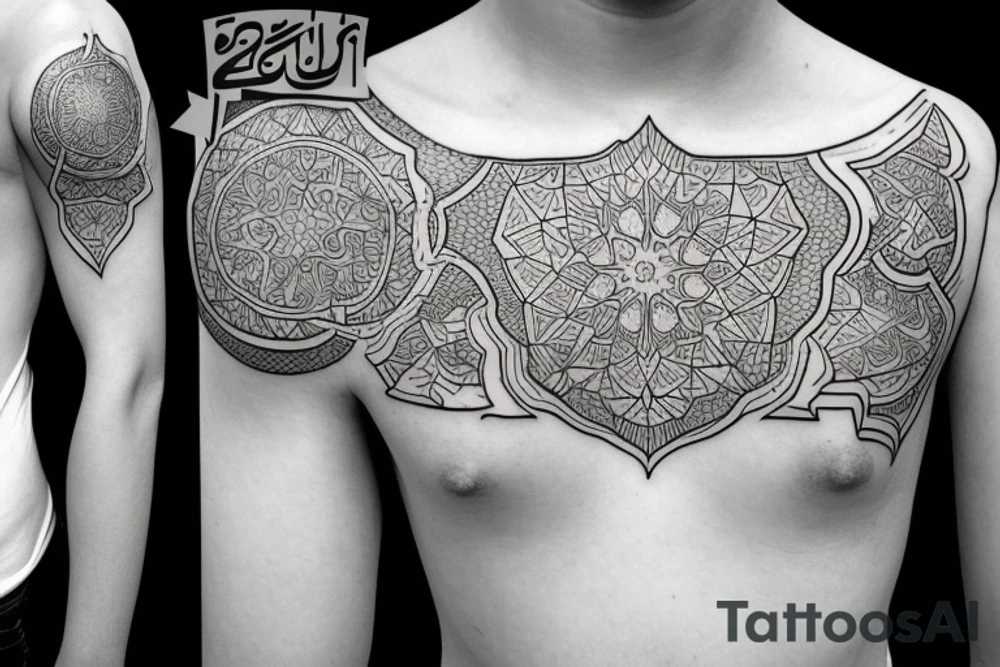 Map of Iran tattoo idea