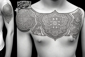 Map of Iran tattoo idea