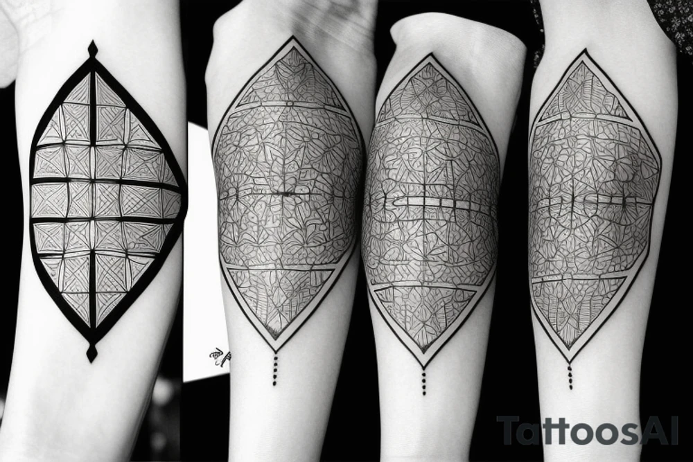 Map of Iran tattoo idea