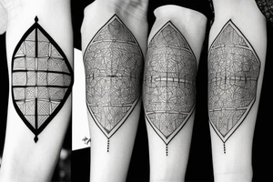 Map of Iran tattoo idea