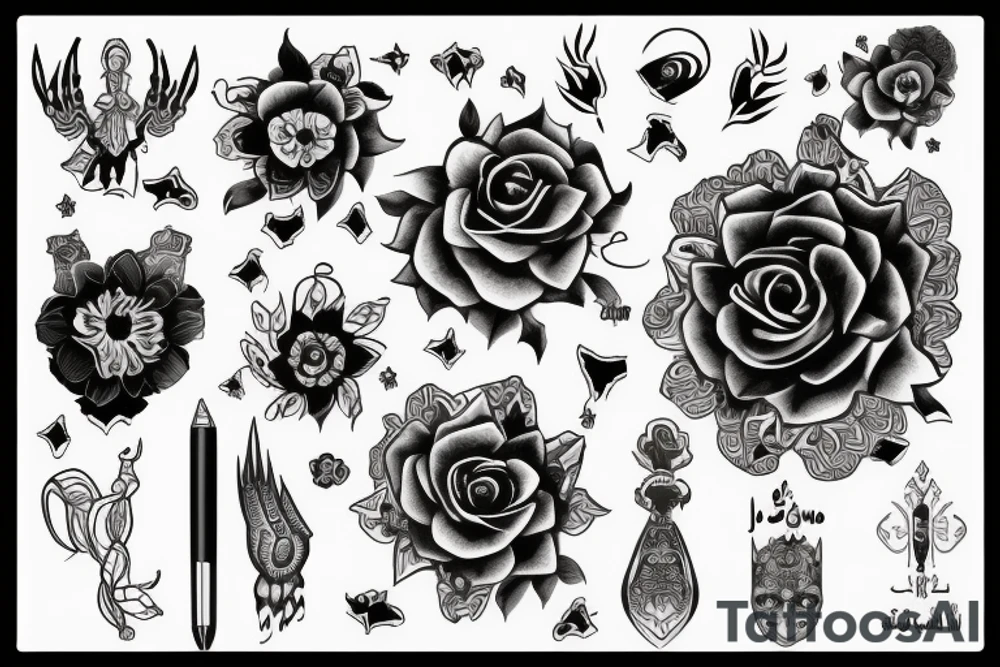 خدانور لجه ای tattoo idea