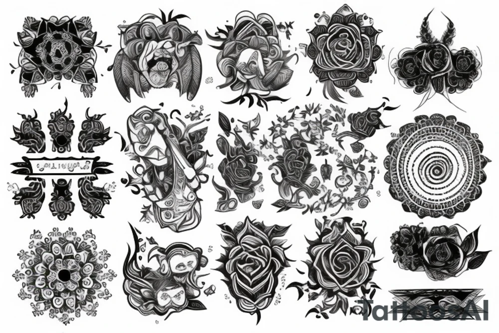 خدانور لجه ای tattoo idea