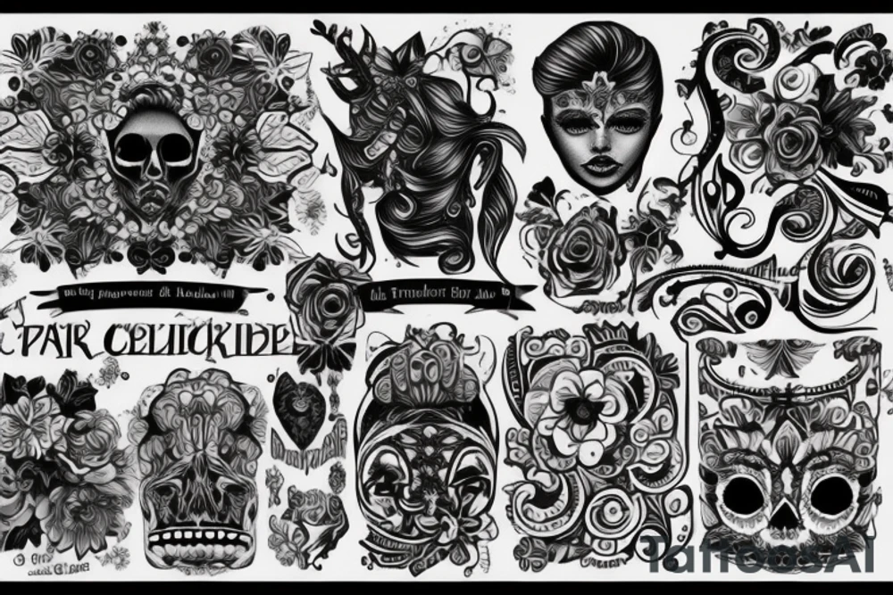 Карп кусает себя за хвост tattoo idea