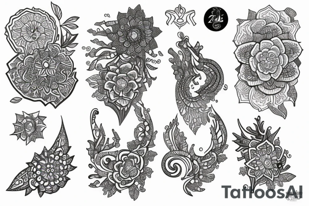 Zeynab tattoo idea