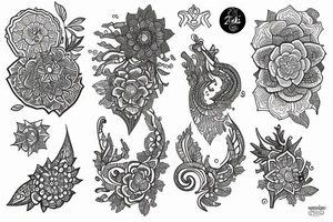 Zeynab tattoo idea
