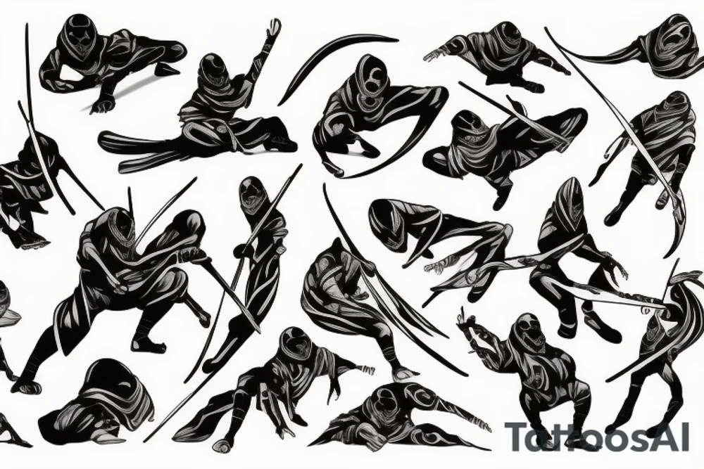 Ninja tattoo idea