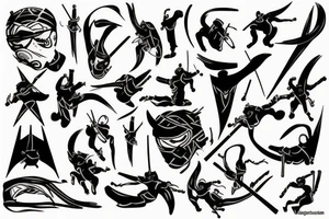 Ninja tattoo idea