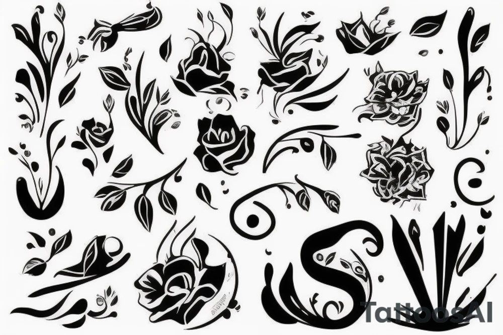 рыба карп кусает себя за хвост tattoo idea