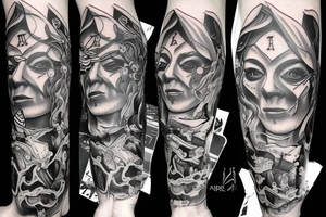 Jinks from arcane tattoo idea