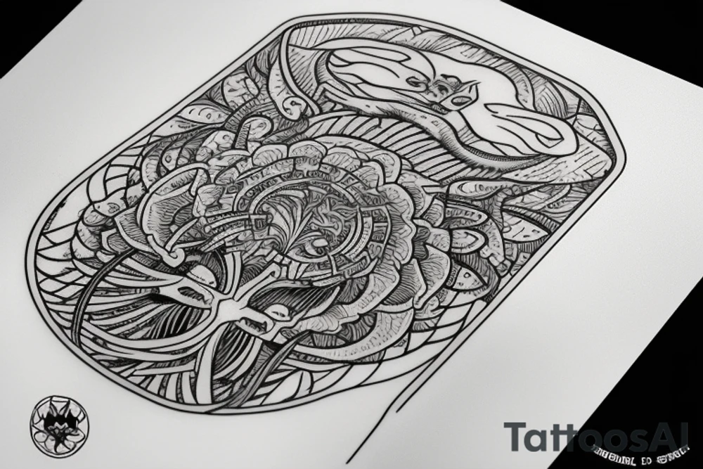 Karma and Death Tarot tattoo idea