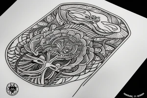 Karma and Death Tarot tattoo idea