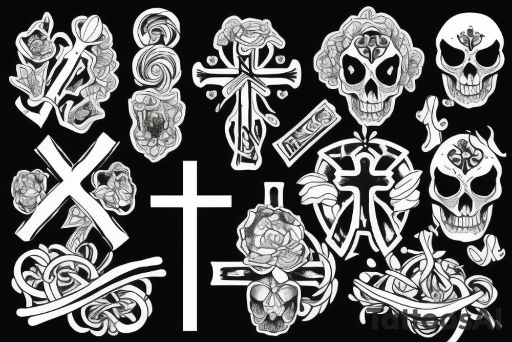cross tattoo idea