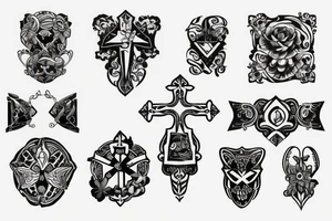 cross tattoo idea