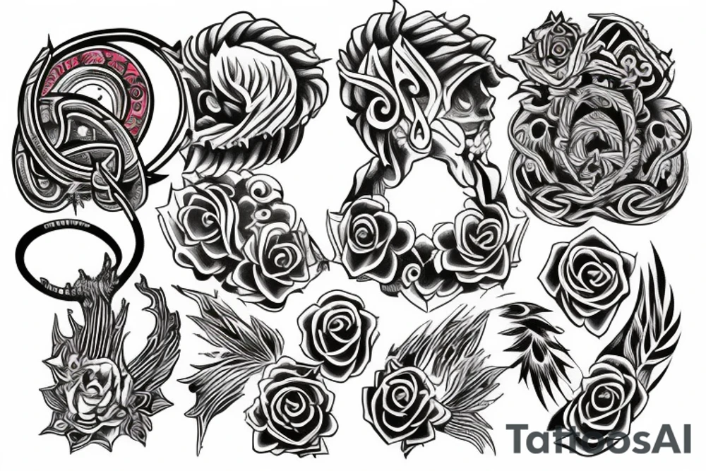 Ring of power tattoo idea