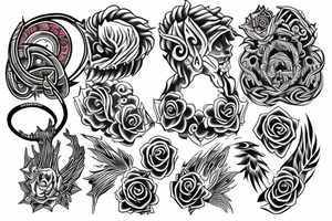 Ring of power tattoo idea