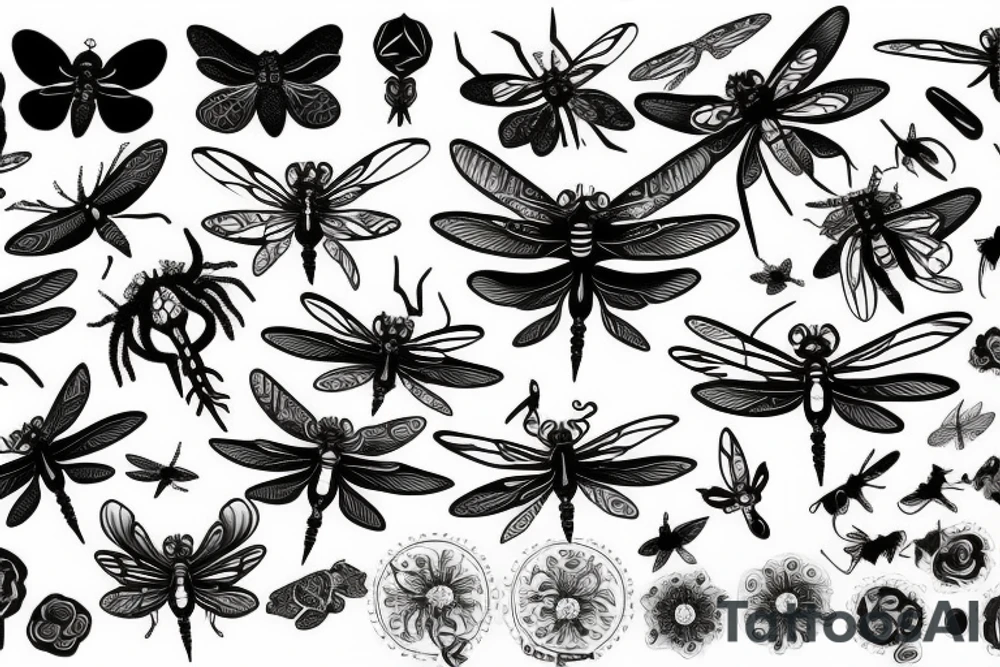 Dragonfly tattoo idea