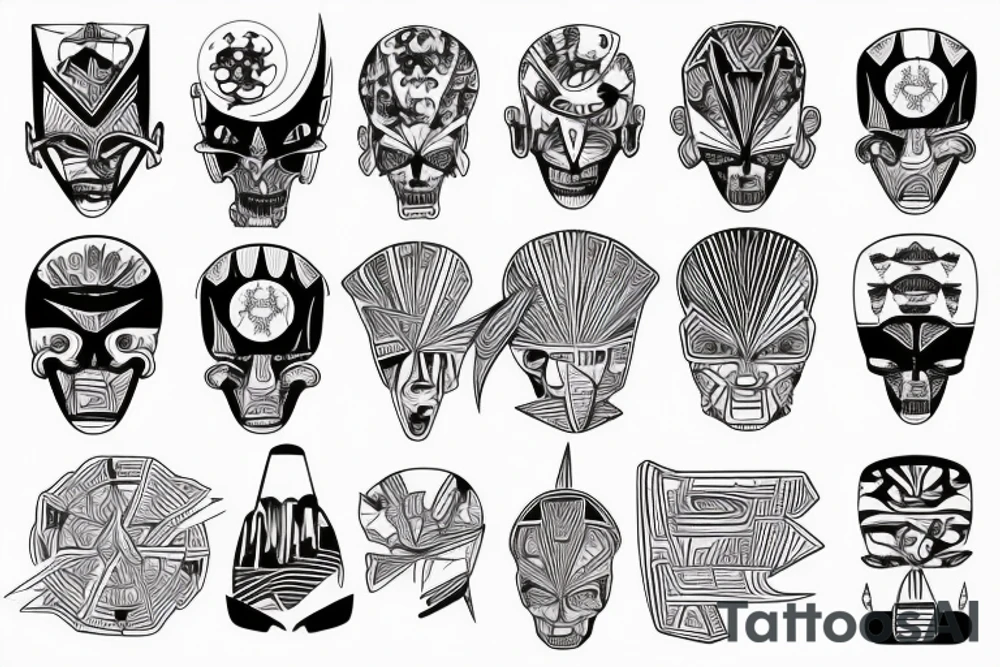 Combine, piramids, japan, number 13, tattoo idea