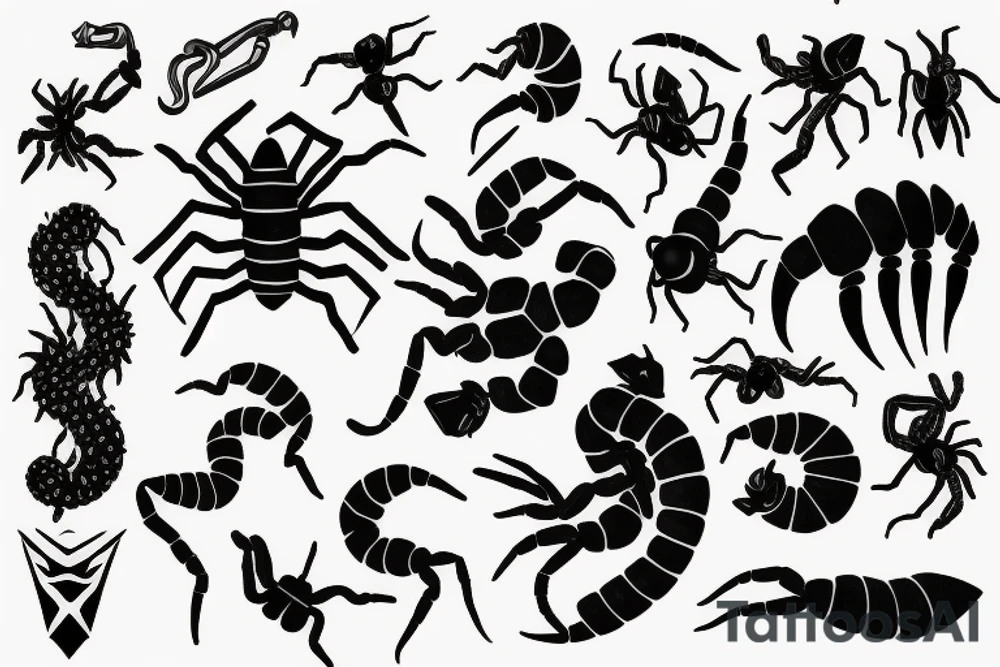Scorpion tattoo idea