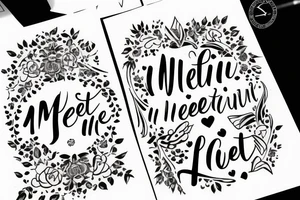 Until we meet again tattoo idea