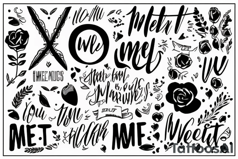 Until we meet again tattoo idea