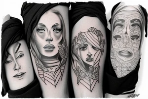 three friends in college. tattoo idea