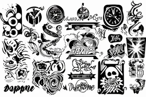 Dopamine formula tattoo idea