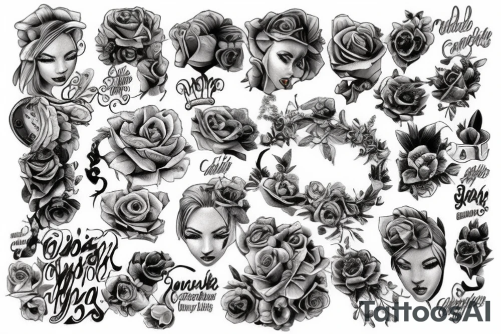 cheating wife tattoo idea
