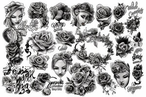 cheating wife tattoo idea