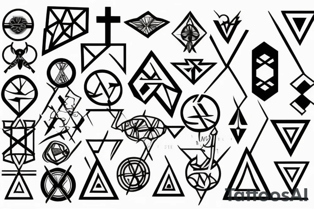 cross tattoo idea