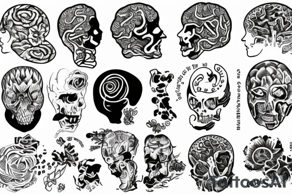 Mysterious ways to my brain tattoo idea