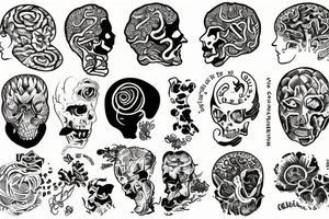 Mysterious ways to my brain tattoo idea