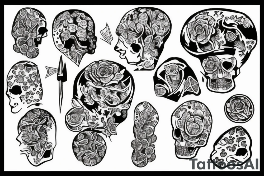 Mysterious ways to my brain tattoo idea